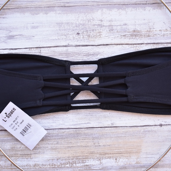 L*Space Swim JACQUES Bandeau Bikini Top - Picture 7 of 10